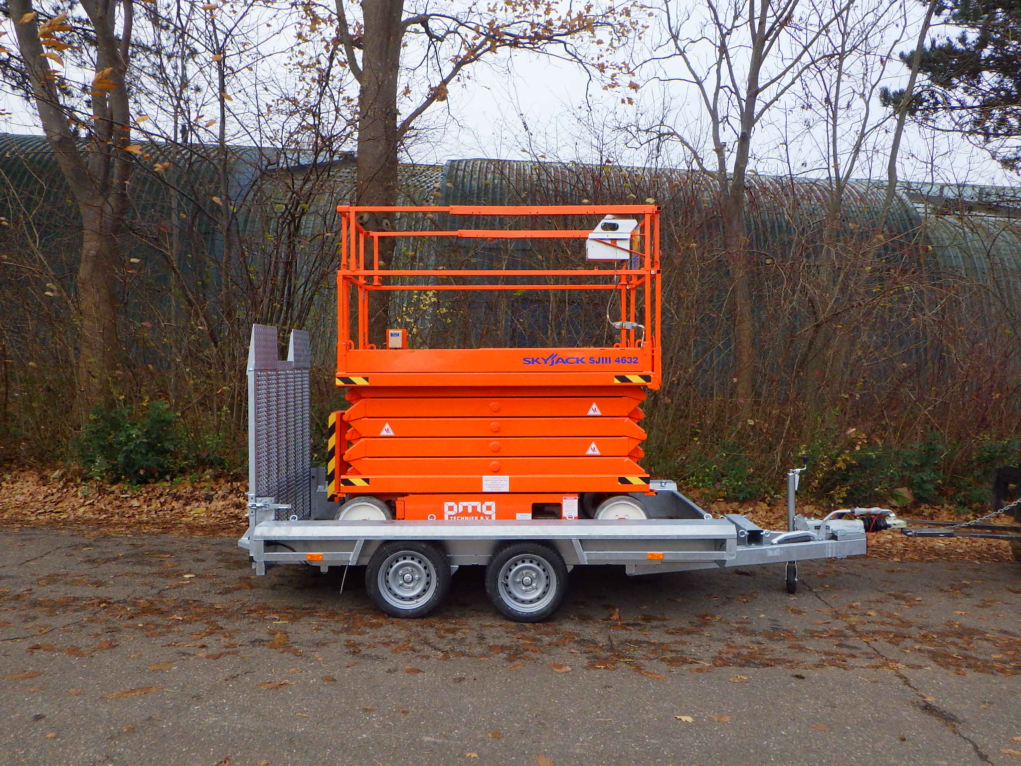 Vlemmix machinetransporter